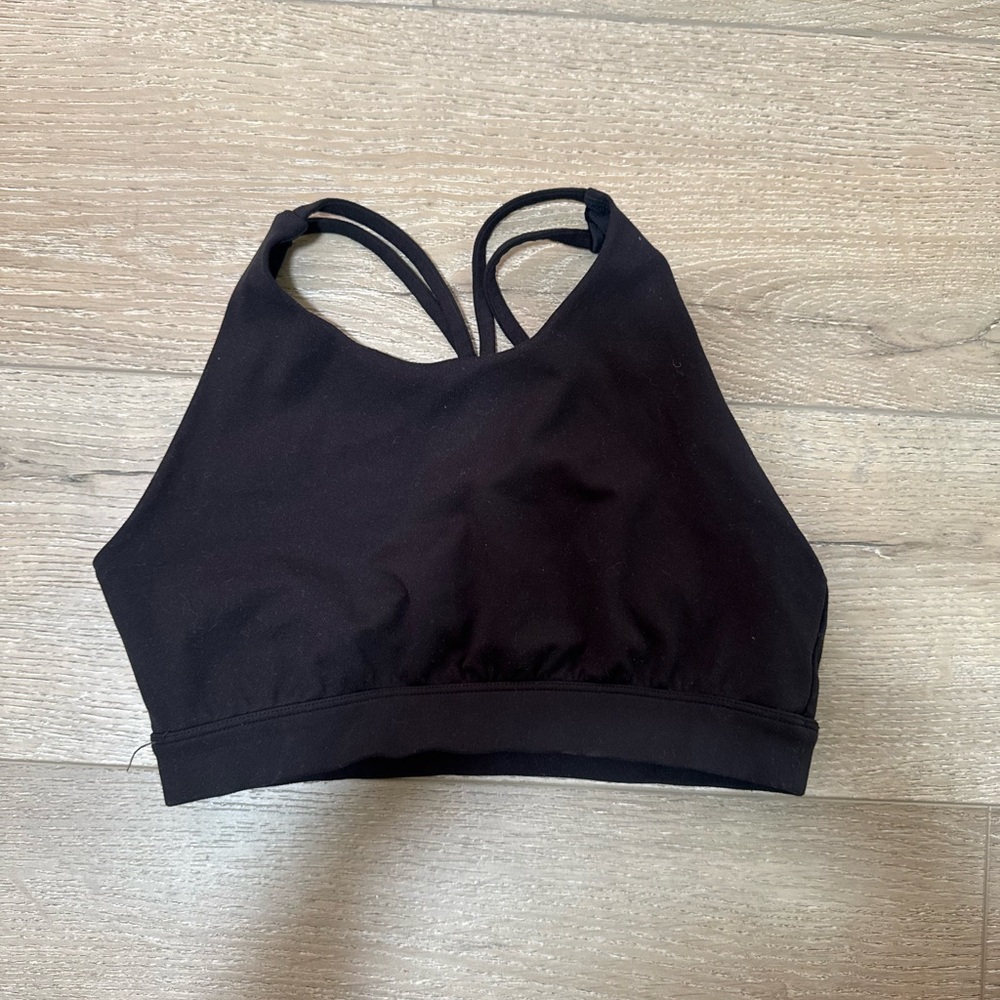 All in Motion Black Sports Bra